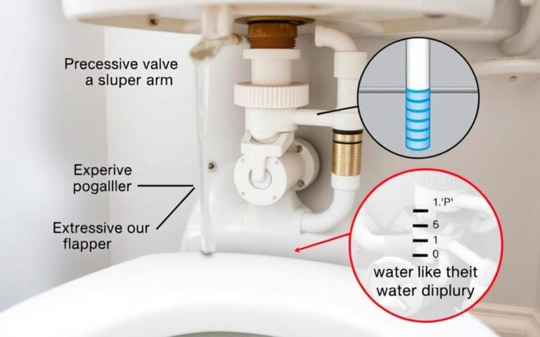 causes of a running toilet