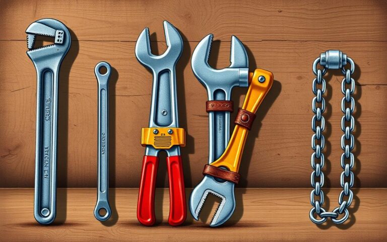 different types of pipe wrenches