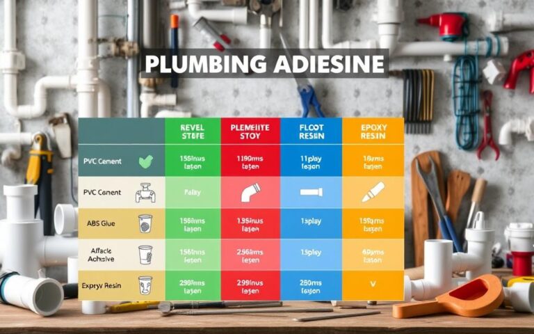 Plumbing adhesives comparison for DIY projects